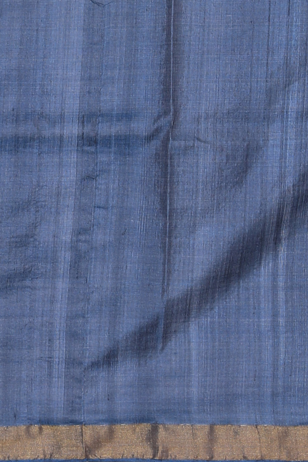 Image of Tussar Silk Grey Saree